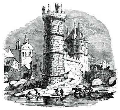 Tour de Nesle, Paris, 17th century, 1870 by Unbekannt