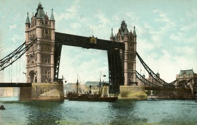 Tower Bridge, London, 1906 by Unbekannt