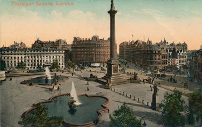 Trafalgar Square, London, c1900 by Unbekannt