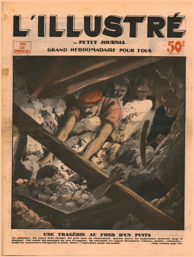 Tragedy at the bottom of a well by Unbekannt