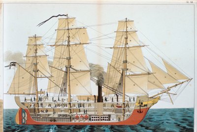 Transitional Ship by Unbekannt