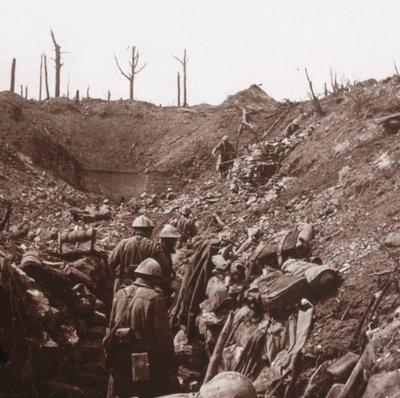 Trenches, Fort Vaux, northern France, c1914-c1918 by Unbekannt