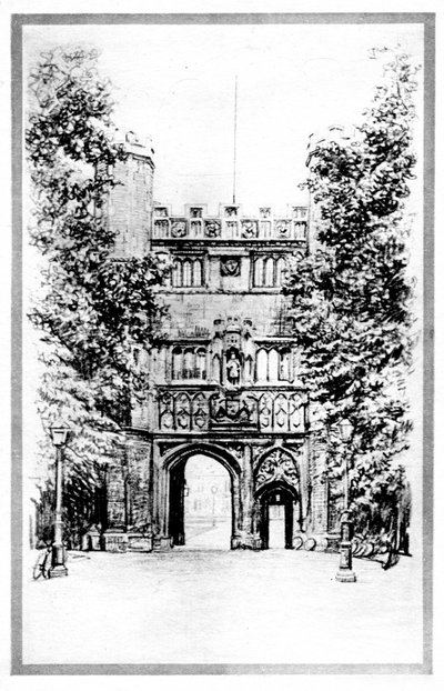 Trinity College, Cambridge by Unbekannt