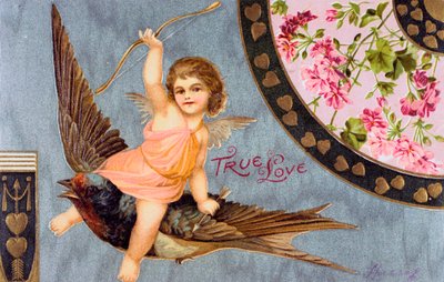 True Love, American Valentine card, 1908 by Unbekannt