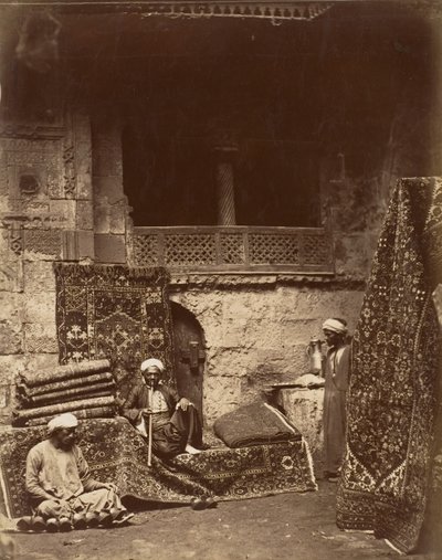 Turkish Carpet Bazaar, Cairo by Unbekannt