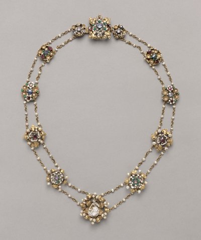 Twelve Medallions Mounted as a Necklace by Unbekannt