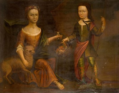 Two Children Of The Holte Family by Unbekannt