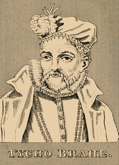 Tycho Brahe, 1546-1601, 1830 by Unbekannt