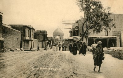 Typical Street in Baghdad, c1918-c1939 by Unbekannt