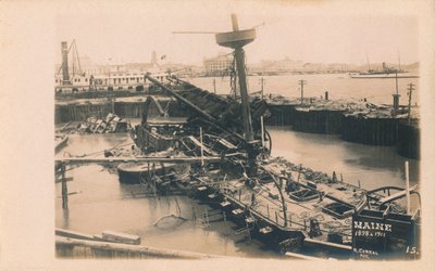USS Maine, 1911 by Unbekannt