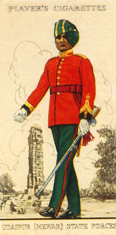 Udaipur Mewar State Forces, 1936 by Unbekannt