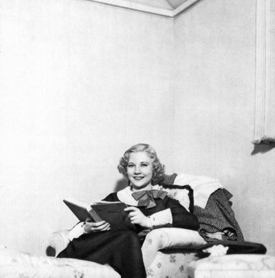 Una Merkel, American Film Actress by Unbekannt