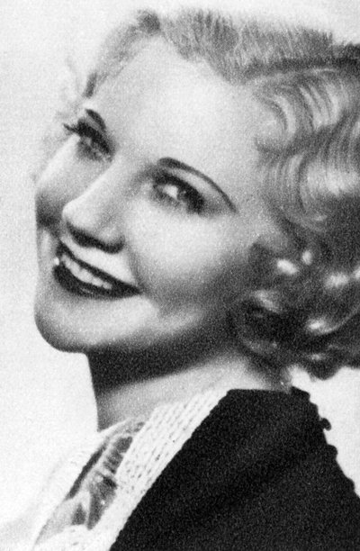 Una Merkel, American Film Actress by Unbekannt