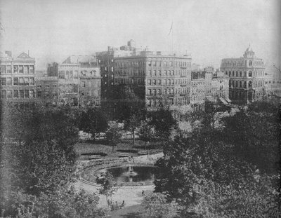 Union Square, New York, c1897 by Unbekannt