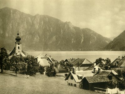 Unterach am Attersee, Upper Austria, c1935 by Unbekannt