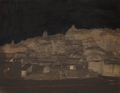 Untitled [Buildings, Possibly an Archaeological Site] by Unbekannt