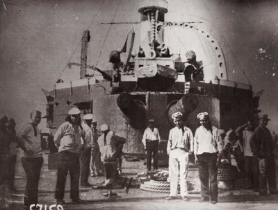 Uprising on the Battleship Potemkin, Constanta, Romania, 1905 by Unbekannt