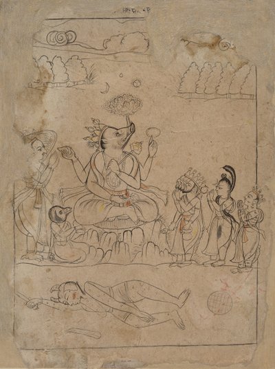 Varaha Triumphant by Unbekannt