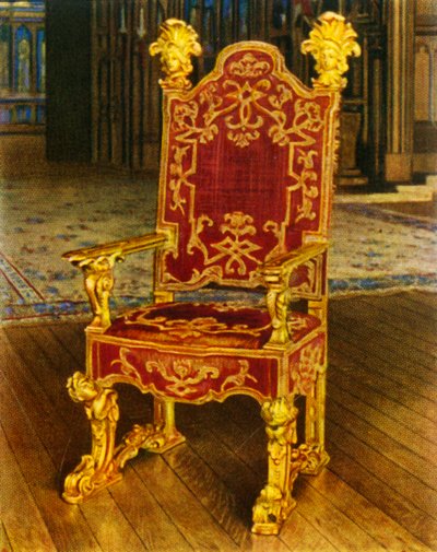 Venetian State Arm-Chair, Late 17th Century, 1938 by Unbekannt
