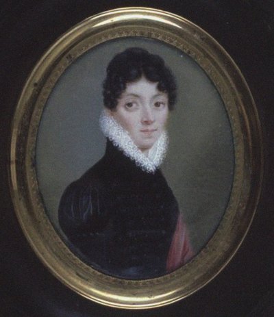 Victorine Mounier 1783-1822 by Unbekannt