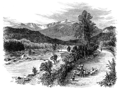 View of Lochnagar, Scotland, 1900 by Unbekannt