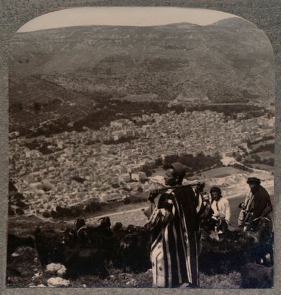 View of Nablus by Unbekannt