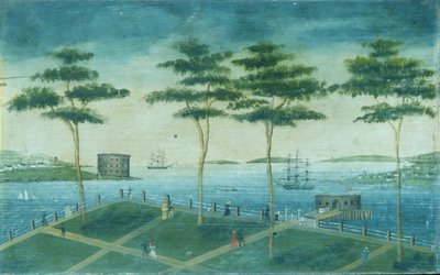View of the Battery, New York by Unbekannt