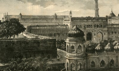 View of the Great Imambara, Lucknow by Unbekannt