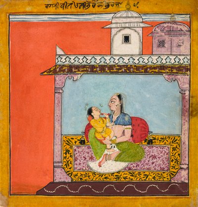 Vilaval Ragini, from a Ragamala, ca. 1690-95 by Unbekannt