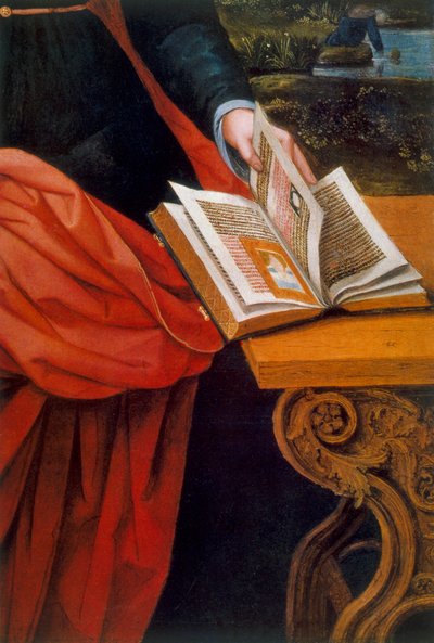 Virgin and Child (detail) by Unbekannt