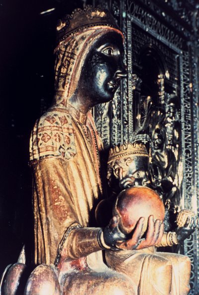 Virgin of Montserrat, Catalonia, Spain by Unbekannt