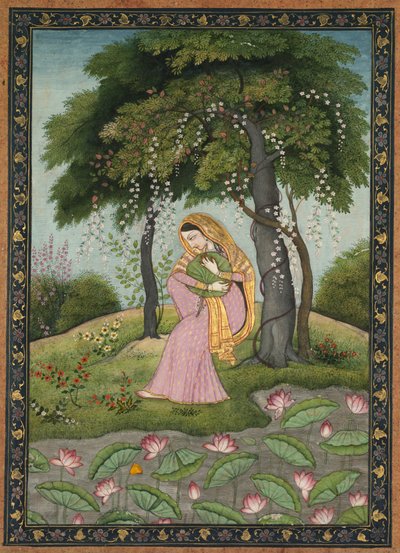 Virhini Nayika, Love-Torn Heroine, c. 1800 by Unbekannt