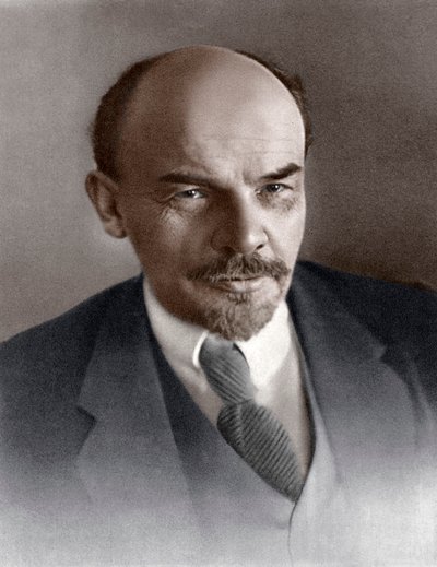 Vladimir Ilyich Ulyanov Lenin, Russian Bolshevik revolutionary by Unbekannt