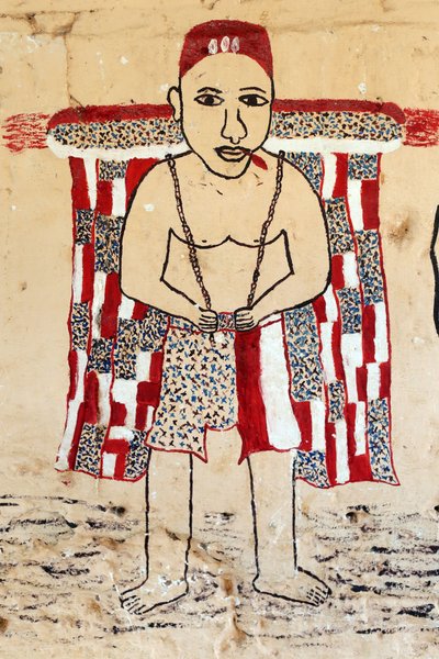 Voodoo Wall Painting on a Convent by Unbekannt
