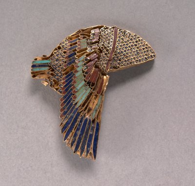 Vulture Headdress Inlay, 100-1 BC by Unbekannt