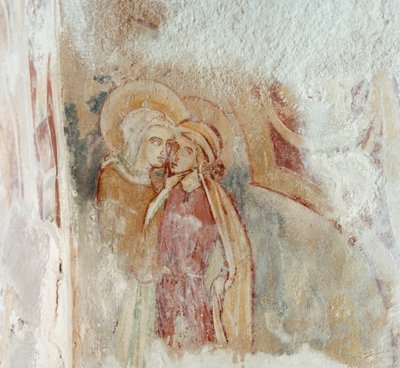 Wall painting, Agricola Tower, Chester Castle, Cheshire, c1220 by Unbekannt