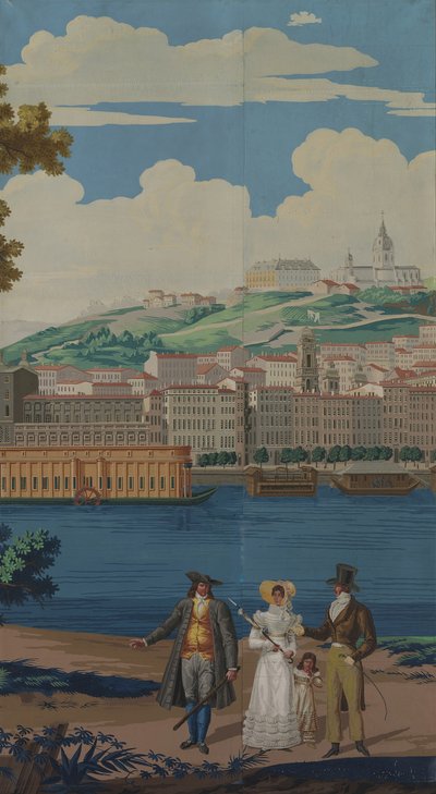 Wallpaper Panel, France by Unbekannt