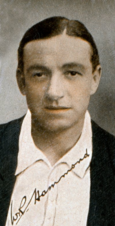 Walter R Hammond, England and Gloucestershire cricket by Unbekannt