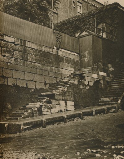 Wapping Old Stairs, Where the Watermen Plied by Unbekannt