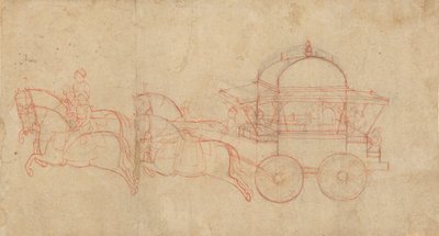War Chariot, mid-19th century by Unbekannt