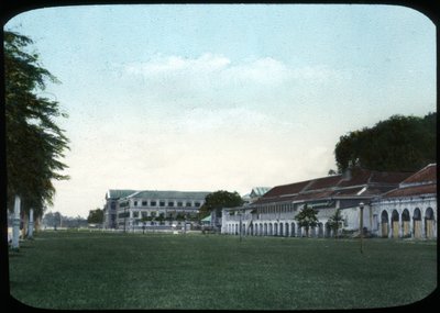 War Department Buildings and Military College, Bangkok, Siam by Unbekannt