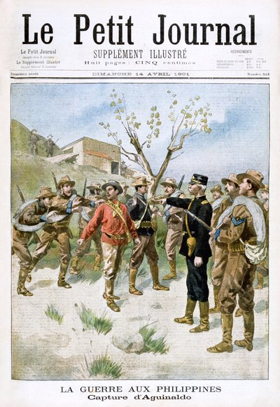 War in the Philippines, Capture of Aguinaldo, 1901 by Unbekannt