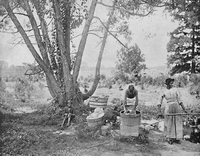 Washerwomen, El Paso, Texas, c1897 by Unbekannt