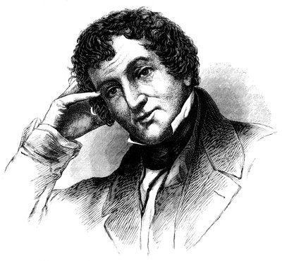 Washington Irving, American author by Unbekannt