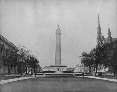 Washington Monument, Baltimore by Unbekannt