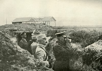 Watching the Battle in France by Unbekannt
