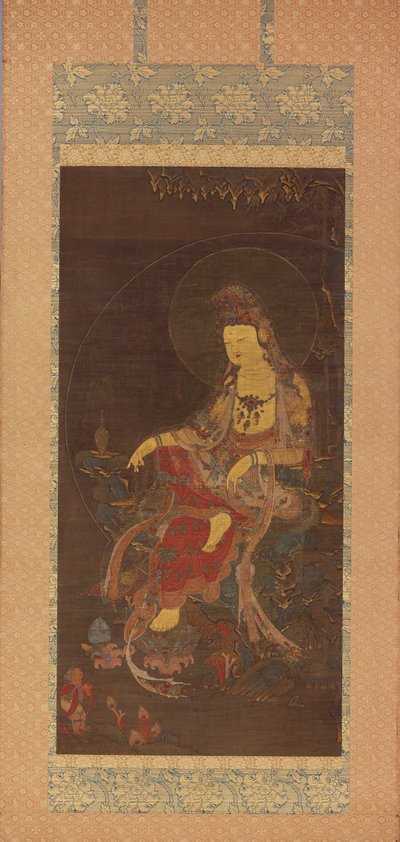 Water-Moon Avalokiteshvara Suwol Gwaneum Bosal by Unbekannt