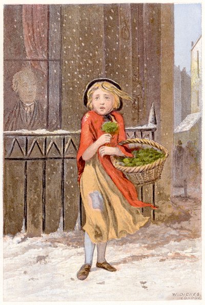 Watercress seller, c. 1880 by Unbekannt