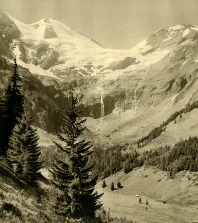 Waterfall at Käfertal in Ferleiten, Austria by Unbekannt