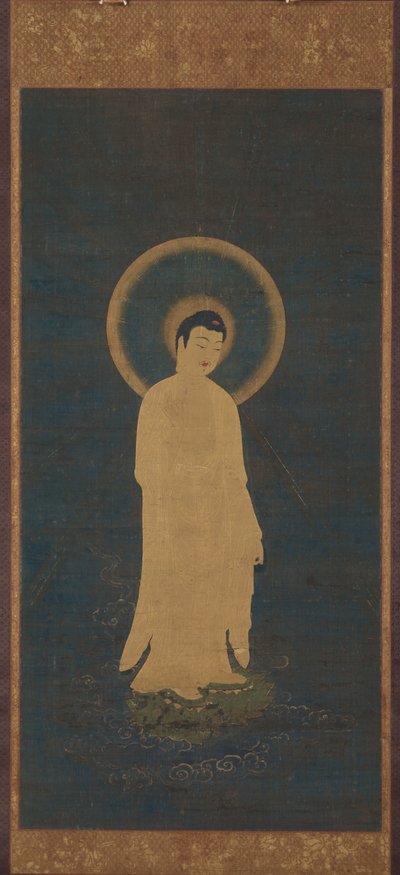 Welcoming Descent of Amida Buddha Raigo by Unbekannt